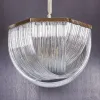 Подвесной светильник Delight Collection Murano Glass A001-800 L12 brass/clear A001-800 L12 brass/clear - 2