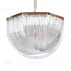 Подвесной светильник Delight Collection Murano Glass A001-800 L12 brass/clear A001-800 L12 brass/clear - 1