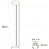 Ландшафтный светильник Arte Lamp New York A1660PA-1BK A1660PA-1BK - 3