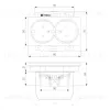 Розетка двойная с заземлением Werkel W1172064 4690389194443 a063107 4690389194443 - 4