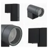 Уличный настенный светильник Apeyron Graphite 11-118 11-118 - 7
