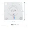 Светодиодная плата Apeyron 220В 2835 12Вт 6500К IP20 02-20 02-20 - 5
