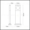 Ландшафтный светильник Odeon Light Como 6653/10GA 6653/10GA - 2