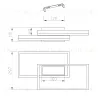 Потолочная люстра Escada Twins 10242/3LED 10242/3LED - 8