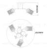 Потолочная люстра Escada Spirea 1105/3PL 1105/3PL - 5
