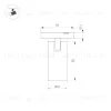 Трековый магнитный светильник Arlight MAG-MICROCOSM-SPOT-R35-5W Warm3000 (BK, 36 deg, 24V) 043252 043252 - 3