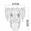 Настенный светильник Arte Lamp Lilly A4070AP-2GO A4070AP-2GO - 3