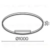 Подвесной светильник Maytoni Rim MOD058PL-L54WK MOD058PL-L54WK - 4