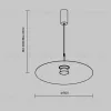 Подвесной светильник Maytoni Platte MOD352PL-L10W3K1 MOD352PL-L10W3K1 - 6