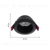 Встраиваемый светильник Favourite Lamppu 4545-1C 4545-1C - 3