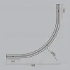 Коннектор радиусный встраиваемый Maytoni Levity TRA184-R600-12B TRA184-R600-12B - 6