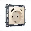 Комплект механизма розетки 2USB A+C 20W (быстрая зарядка) с/з Ambrella Volt Alfa MA330010 MA330010 - 1