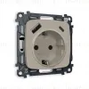 Комплект механизма розетки 2USB A+C 20W (быстрая зарядка) с/з Ambrella Volt Omega MO370010 MO370010 - 1