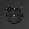 Розетка с USB, A+C Voltum S70 VLS040507 (графит) VLS040507 - 3