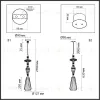 Подвесной светильник Odeon Light Terra Modern 5414/1B 5414/1B - 8