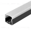 Профиль с экраном Arlight LINE-D-3030-2000 SQUARE BLACK+OPAL 055073 055073 - 1