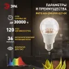 Фитолампа для растений Эра ФИТО A65-20W-PFR-E27-GR Б0068577 Б0068577 - 2