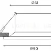 Встраиваемый светильник Hesby Lighting Glow HSBL_0102 HSBL_0102 - 4