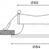 Встраиваемый светильник Hesby Lighting Envision HSBL_0109 HSBL_0109 - 4