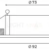 Встраиваемый светильник Hesby Lighting Breeze HSBL_0097 HSBL_0097 - 4