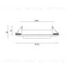 Встраиваемый светильник Hesby Lighting Orbit HSBL_0131 HSBL_0131 - 3