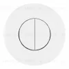 Выключатель круглый двухклавишный с рамкой Arte Milano SET08-1-30-2 white SET08-1-30-2 white - 2