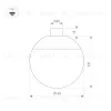 Трековый светильник Arlight ART-INBELT-SFERO-R140-7W Day4000-MIX (BK, 240 deg, 48V, DALI) 051180 051180 - 5