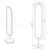 Зеркало напольное Garda Decor 19-OA-9889 19-OA-9889 - 5