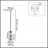 Подвесной светильник Lumion Moderni Denver 8276/1A 8276/1A - 2