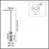 Подвесной светильник Lumion Moderni Denver 8277/1A 8277/1A - 2