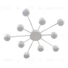 Потолочная люстра Lumion Comfi Torina 8343/10C 8343/10C - 3