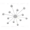 Потолочная люстра Lumion Comfi Torina 8343/12C 8343/12C - 3