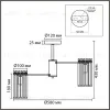 Люстра на штанге Lumion Classi Favla 8348/6C 8348/6C - 2