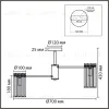 Люстра на штанге Lumion Classi Favla 8348/8C 8348/8C - 2