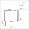 Бра Lumion Classi Norman 8360/1W 8360/1W - 2
