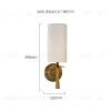 Бра Delight Collection MT8865-1W brass MT8865-1W brass - 4