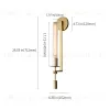 Бра Delight Collection MT8615-1W antique brass MT8615-1W antique brass - 8