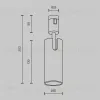 Трековый магнитный светильник Maytoni Technical Focus Led Flarity TR144-1-12W4K-W-PT TR144-1-12W4K-W-PT - 10