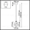 Подвесной светильник Odeon Light L-Vision Gemme 7114/4LA 7114/4LA - 2