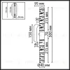 Настенный светильник Odeon Light L-Vision Pilar 7145/10WL 7145/10WL - 2
