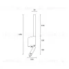 Настенный светильник Hesby Lighting Edge  HSBL_0210 HSBL_0210 - 8