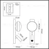 Настенный светильник Odeon Light Hightech Albergo 7163/9WL 7163/9WL - 2