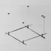 Основание на тросовых подвесах Hang для трековых светильников Maytoni Technical Flarity TFC-Flar-H04-B TFC-Flar-H04-B - 1