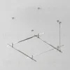 Основание на тросовых подвесах Hang для трековых светильников Maytoni Technical Flarity TFC-Flar-H04-PT TFC-Flar-H04-PT - 1
