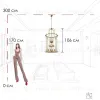 Подвесной светильник Loft IT Lighthouse 10456/12 AB 10456/12 AB - 10