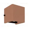 Уличный настенный светильник Arlight LGD-PERAN-WALL-S120x120-6W Warm3000 (Beige red, 0-80 deg, 230V) (IP65 Бетон) 061761 061761 - 1