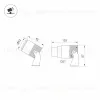 Ландшафтный светильник Arlight ALT-RAY-ZOOM-R52-8W Warm2700 (DG, 10-40 deg, 230V) (IP67 Металл) 051802(1) 051802(1) - 10