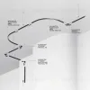 Шинопровод магнитный накладной/подвесной Maytoni Technical Busbar trunkings Levity TRX184-111B-1 TRX184-111B-1 - 8