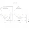 Бра Moderli Circle V11803-1W V11803-1W - 3