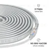 Комплект светодиодной ленты Apeyron 220В 12Вт/м, RGB, SMD5050, 60д/м, 5м, IP65 10-146 (контроллер - 1шт, заглушка - 1шт, крепеж - 5шт) 10-146 - 5